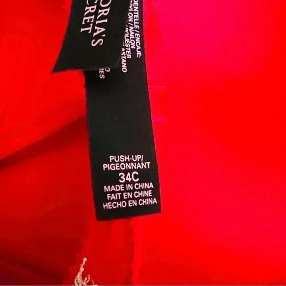 New Victoria Secret Bra Push Up Pigeonnant 34 C - Picture 8 of 8